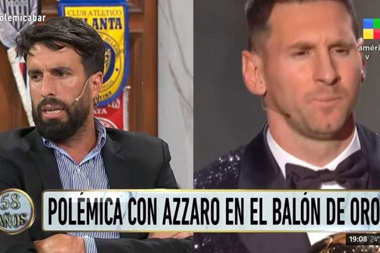 Azzaro confesó que ahora ve un Messi distinto al que criticó en 2018. Fuente: América