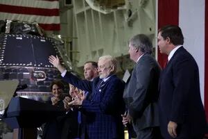 EE.UU. celebró los 50 años de la llegada a la Luna con la promesa de volver