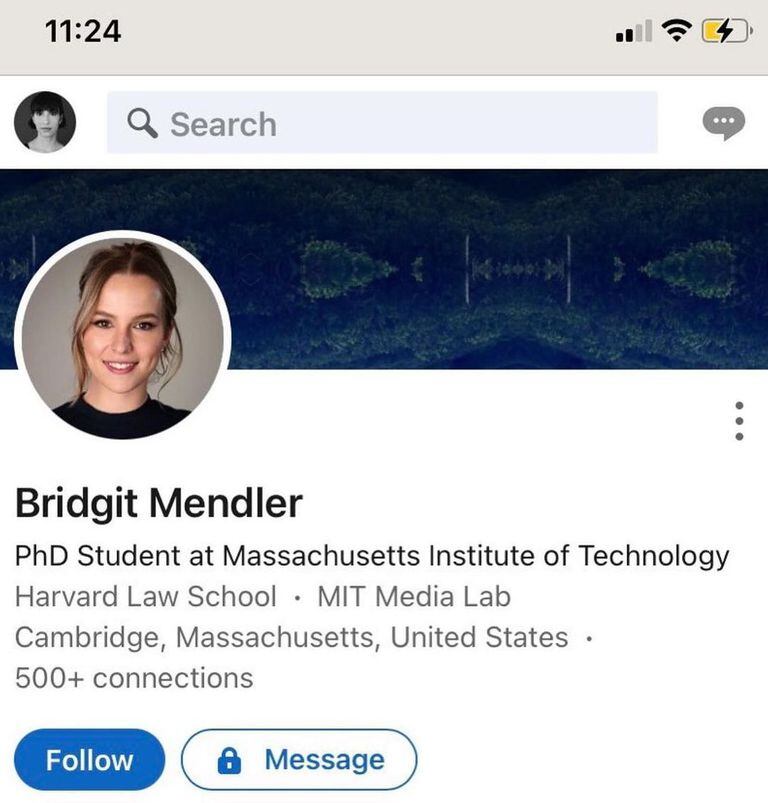 Bridgit Mendler estudia en la Universidad de Harvard y en el MIT