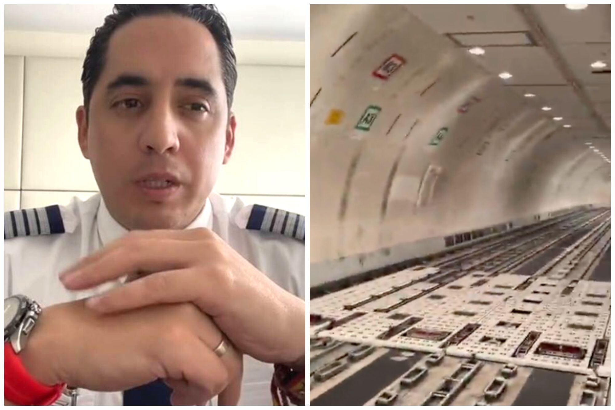 Es piloto, mostró el interior de un avión como pocos lo conocen y compartió un dato único: “Un cohete”