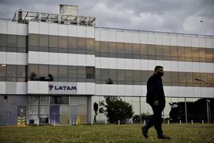 Las oficinas de Latam Argentina, en la zona de la Costanera Norte, muy cerca del aeropuerto porteño