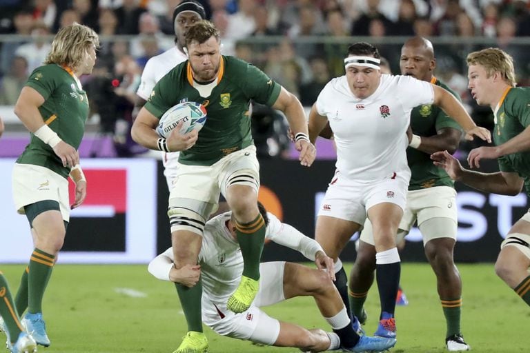 Sudáfrica dio una lección, vapuleó a Inglaterra y es tricampeón mundial de rugby