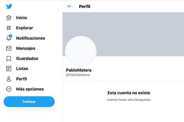 Pablo Matera cerró su cuenta de Twitter tras la difusión de los posteos de 2012