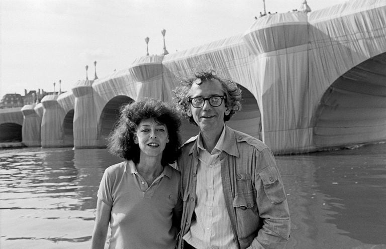 Christo y Jeanne Claude en París