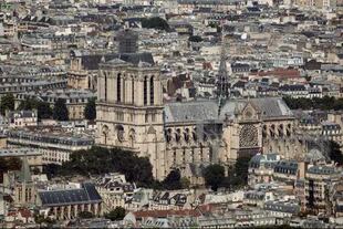 La catedral de Notre Dame está ubicada en la isla de Cité