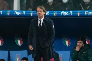 El técnico de Italia Roberto Mancini 