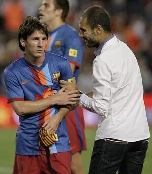 Messi y Pep, compartieron la etapa en Barcelona durante 4 años