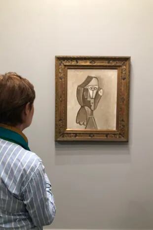 La obra más cara de la feria: Retrato de Jacqueline, de Pablo Picasso, valuada en 6,8 millones de dólares