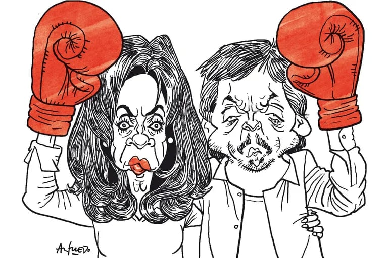 Cristina y Máximo Kirchner
