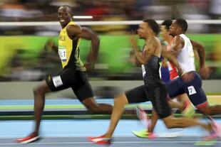 Bolt la pasaba bien en las pistas: casi siempre ganaba.