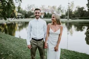 Las fotos del casamiento de Nicolás Tagliafico y Carolina Calvagni en el 2021