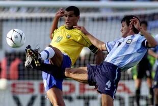 Rivaldo (4 de septiembre de 1999): el año que ganó el Balón de Oro jugó contra la selección de Bielsa (ganó la Argentina 2-0); un partido recordado por la vuelta de Fernando Redondo con la celeste y blanca tras la pelea con Passarella