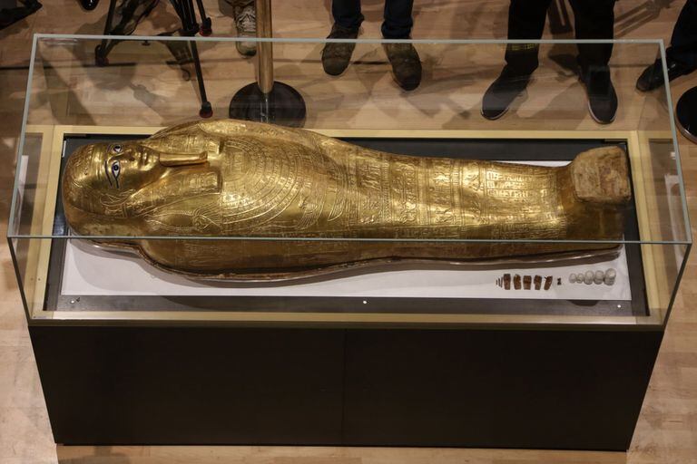 El sarcófago de Nedjemankh fue devuelto a El Cairo