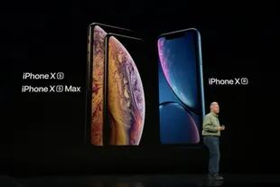 La compañía anunció tres modelos de iPhone X, denominados S, S Max y R