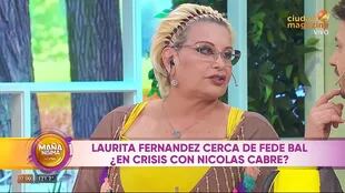 Carmen Barbieri defendió la relación de Federico Bal y Sofía Aldrey (Crédito: Captura de video Ciudad Magazine)