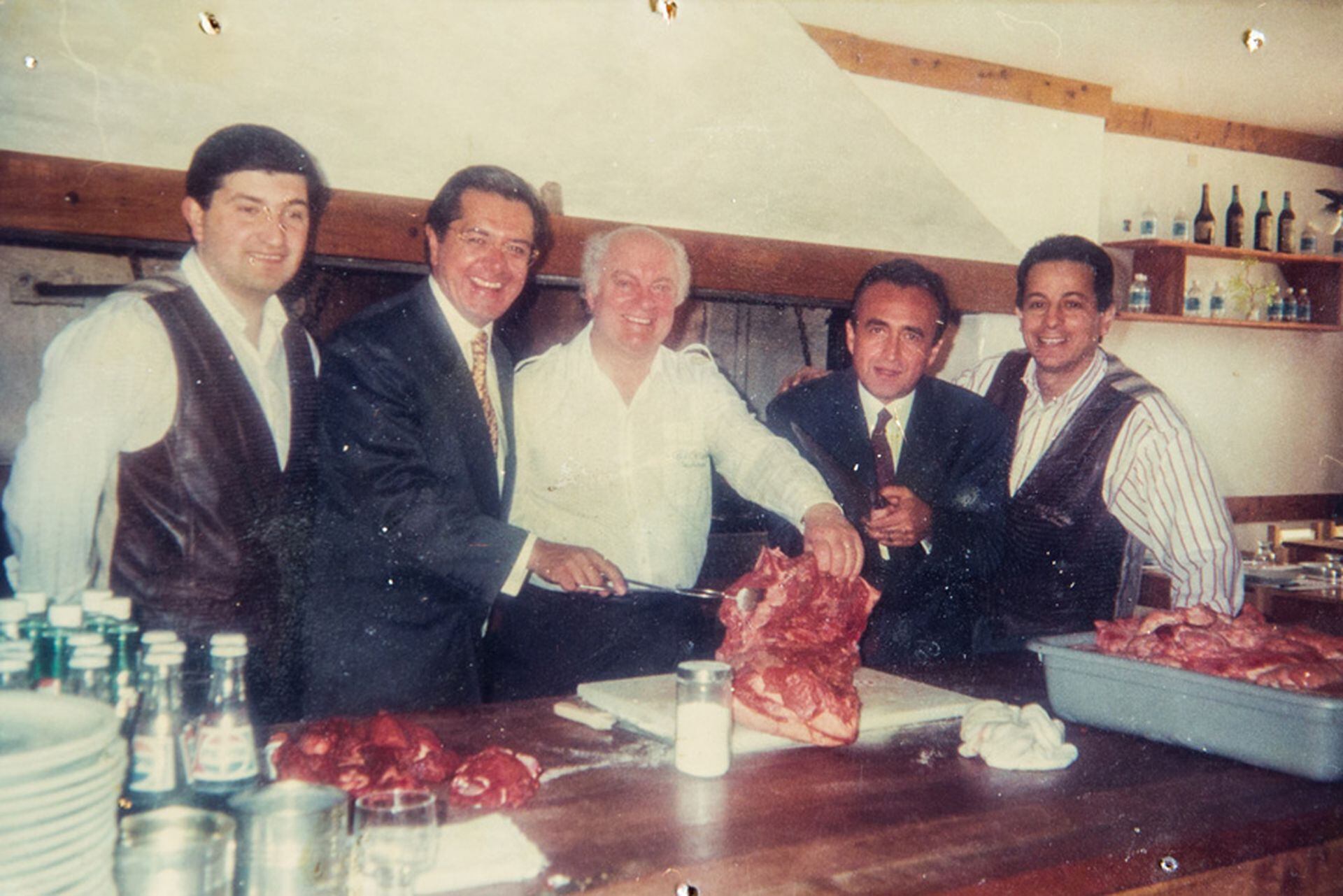 Durante la visita del presidente mexicano Ernesto Zedillo.