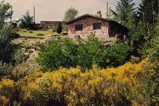 Una foto inédita de su búnker antinuclear, en La Cumbrecita, Córdoba