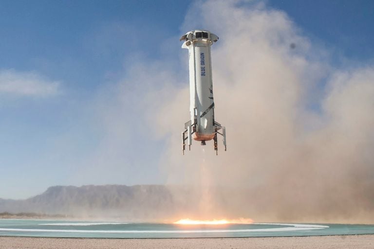 New Shepard, la nave con la que Jeff Bezos buscará llegar al espacio