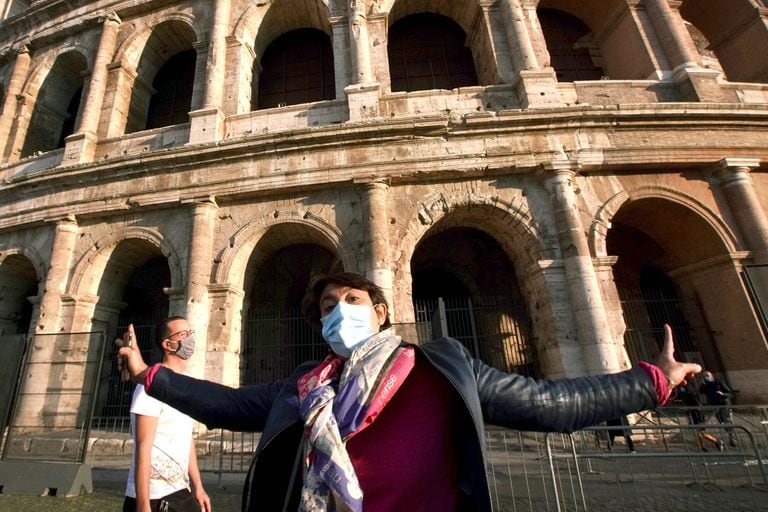 Italia volvió a batir esta semana el récord de contagios diarios