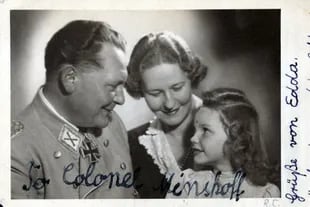 Hermann Göring, Emmy Sonnemann y Edda Göring