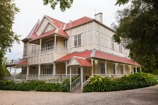 Villa Victoria fue construida en 1912 en Mar del Plata