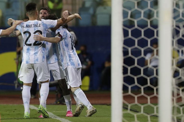 Día, hora y TV de las semifinales Argentina-Colombia y Brasil-Perú