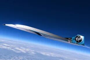 La aeronave supersónica de Virgin Galactic prevé transportar hasta 19 pasajeros a 18 mil metros de altura con una velocidad de hasta 3700 kilómetros por hora