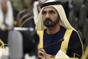 Mohamed bin Rashid Al Maktum, emir de Dubai, primer ministro y vicepresidente de los Emiratos Árabes Unidos.