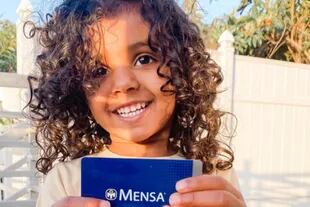 La pequeña Kashe Quest es la integrante más joven de Mensa, la organización de personas superdotadas con filiales en todo el mundo