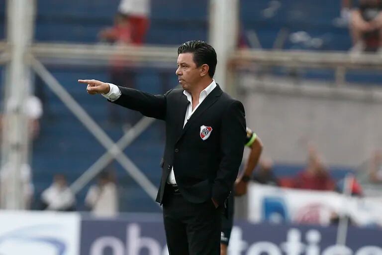 Marcelo Gallardo, DT de River, técnico ante San Lorenzo, por la Copa de la Liga 2022
