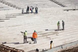 Los trabajos en el estadio Monumental se realizarán en dos etapas