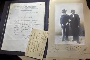 Héroes de la época. Una carta de Puccini y una foto de Verdi y su tenor preferido autografiada, dos testimonios protegidos en una caja fuerte