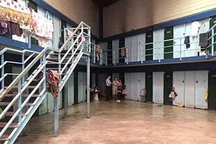 La cárcel de Marcos Paz fue la primera en la que Díaz estuvo preso