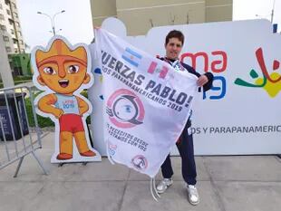 Pablo participó en los Para Panamericanos de Lima 2019.