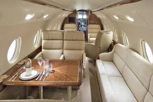 El lujoso jet privado de CR7