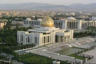 Asjabad, la capital de Turkmenistán