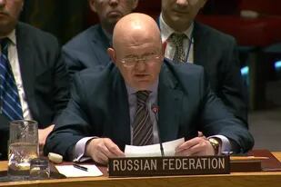 18/04/2018 El embajador de Rusia ante Naciones Unidas, Vassily Nebenzia, acude a declarar al Consejo de Seguridad de Naciones Unidas NORTEAMÉRICA ESTADOS UNIDOS POLÍTICA