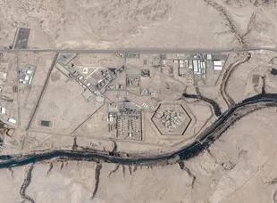 Vista aérea que ofrece Google Earth de la prisión de alta seguridad de Al-Hair, en Riad. Allí, en la celda 108 del módulo B9, lleva más de dos años detenida la princesa Basmah.