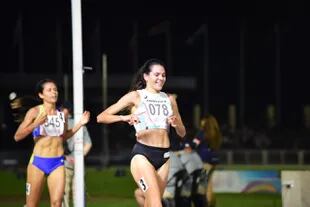 Fedra Aldana Luna Sambran y su triunfo para otra medalla dorada en atletismo para Argentina