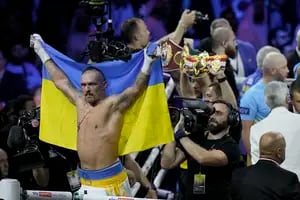 Usyk, el fanático del Messi y la carne argentina que dejó la trinchera de Kiev y venció a Joshua