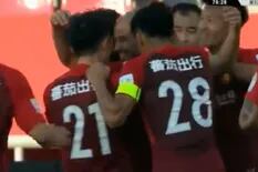 Video: el primer gol de Mascherano en China, con la camiseta de Hebei Fortune