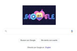 Día de San Valentín: Google celebra el amor con un cariñoso doodle 