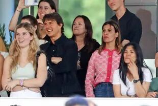 After enjoying the British GP, Tom Cruise continued his 60th birthday celebrations by seeing Adele in Hyde Park