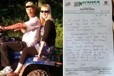 Encontró una carta que dejó su padre diez años después de su muerte
