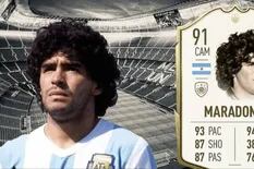 El motivo que llevó a a retirar a Diego Maradona del videojuego FIFA 22