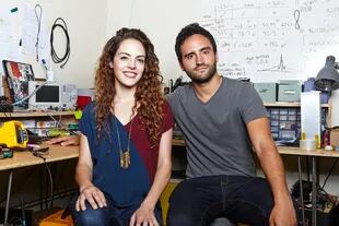 Daniela y Jorge Perdomo, los creadores de GoTenna