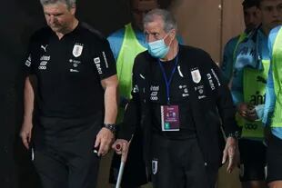 En el último choque contra la Argentina, Tabárez lamentó que el rendimiento no se hubiera traducido en el resultado.
