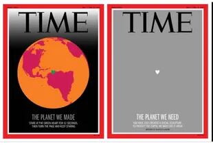 La ilusión óptica que el artista Olafur Eliasson eligió para ilustrar la última portada de la revista Time dedicada a la crisis ambiental