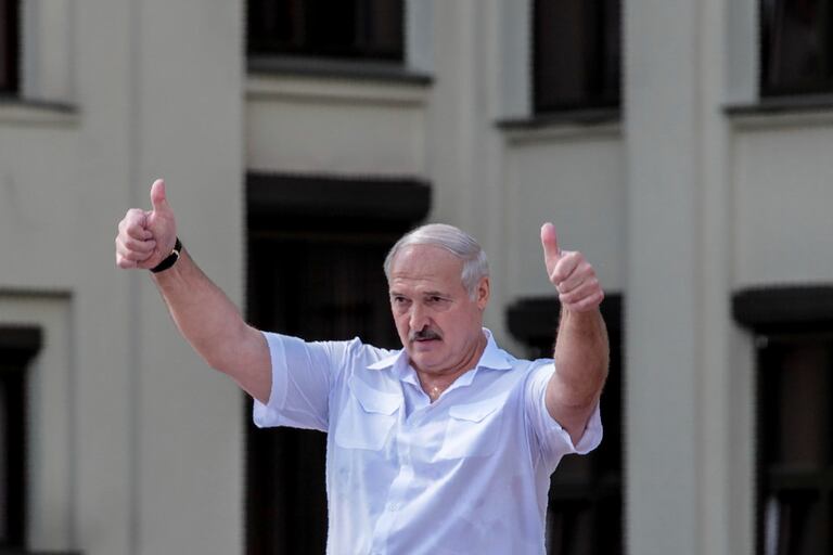 El presidente bielorruso Alexandre Lukashenko