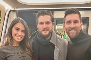 Messi se sacó una foto con Jon Snow y los memes enloquecieron